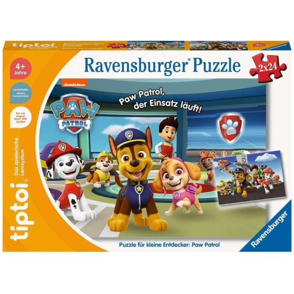 Ravensburger- Pat' Patrouille tiptoi, 00135, Multicolore