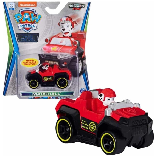 PAW PATROL Jouet Mini véhicule de Mission Pat’ Patrouille