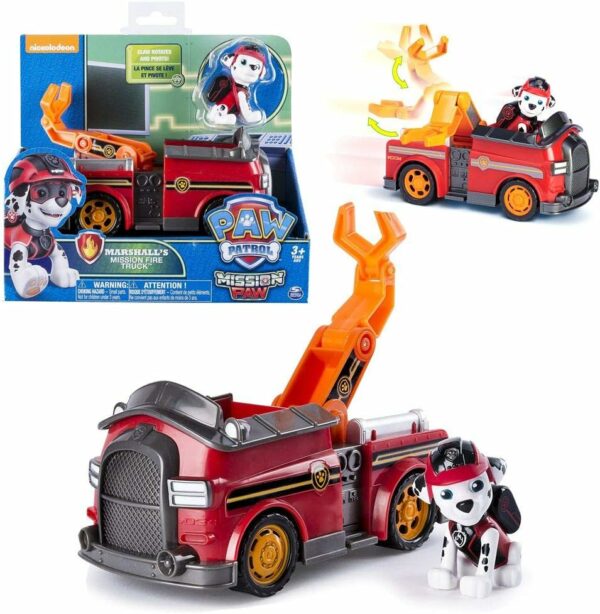 PAW PATROL Jouet Mini véhicule de Mission Pat’ Patrouille